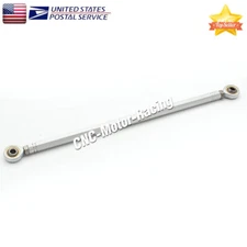 240mm Footpeg Rearset Heim Joint Shifter Rod End Gear Shift Linkage M6 Silver