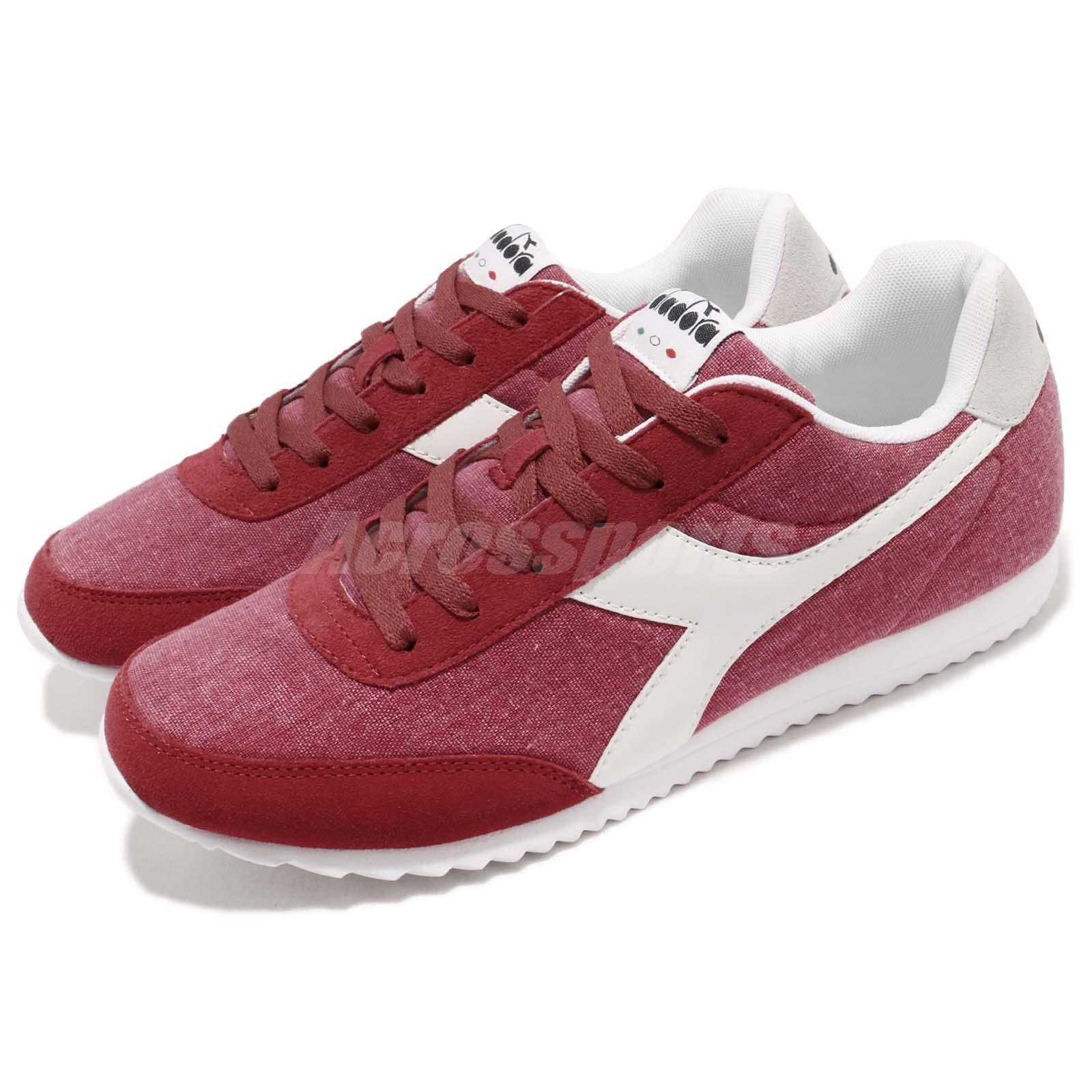 Diadora Jog Light C Scarlet Red White Uomo Casual Shoes Uomo DA171578-45038 bcee91 Diadora Jog Light C Scarlet Red White Uomo Casual Shoes Uomo DA171578-45038 bcee91