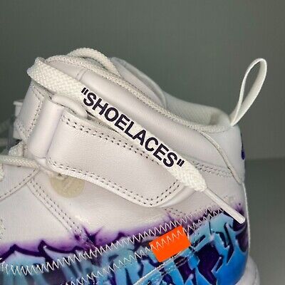 Nike Air Force 1 Mid x Off-White 'Graffiti' size US 11 | eBay Nike Air Force 1 Mid x Off-White 'Graffiti' size US 11 | eBay