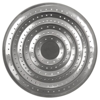 Orion Abdeckung Deckel für Gaskochfeld Brennerdeckel aus Stahl 20 cm