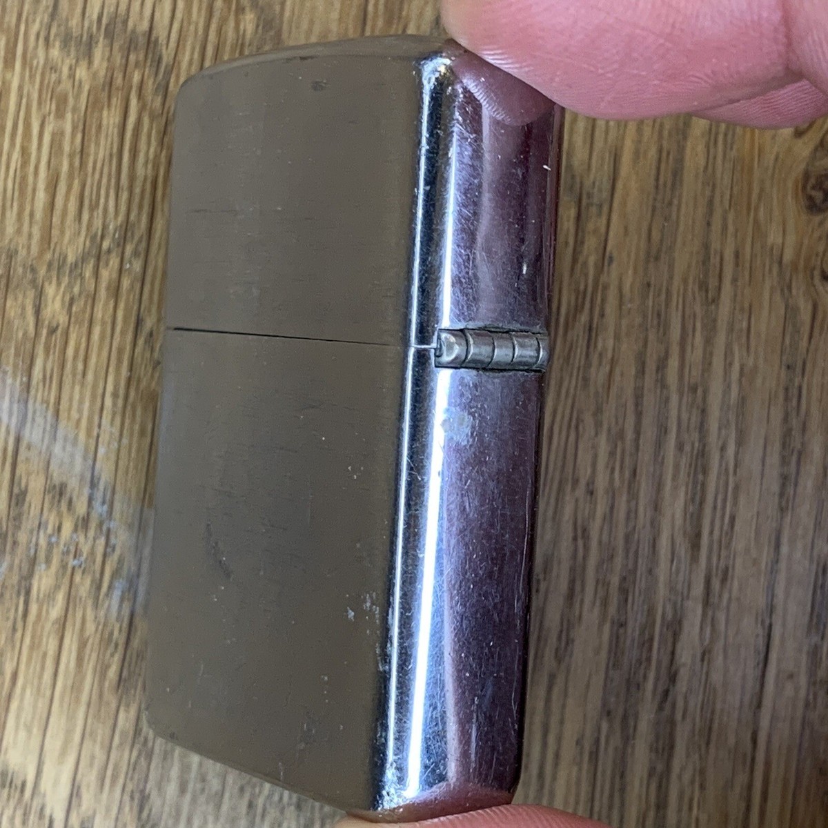 Vintage 1972 Zippo Lighter Farmers Farm Egg Producer Keyes