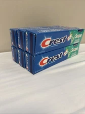 6X Crest + Scope Whitening Toothpaste Minty Fresh Striped 5.4 oz. Exp 01/27