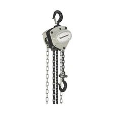 Strongway Manual Chain Hoist, 6600lb Capacity, 20ft. Lift Head, 360° Swivel