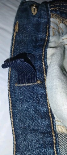 Childrens Place Jeans Boys Size 7 Straight Adjustable Waist Denim Blue NWOT - Picture 6 of 17