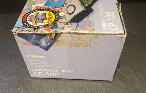 Canon CP-100 Druckerkarte Foto neu unbenutzt Tintenkassette Netzteil verpackt - Bild 19 von 24