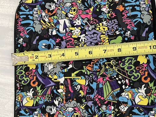 DISNEY Mickey Mouse Reversible Laptop Computer Sleeve Zip Case 13" Comic 0924 - Picture 6 of 6