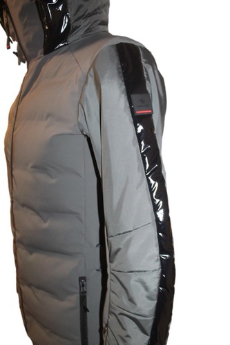 Bogner FIRE + ICE Damen Skijacke Ski Jacke CADJA Grau Schwarz Größe 36 S - Bild 3 von 8