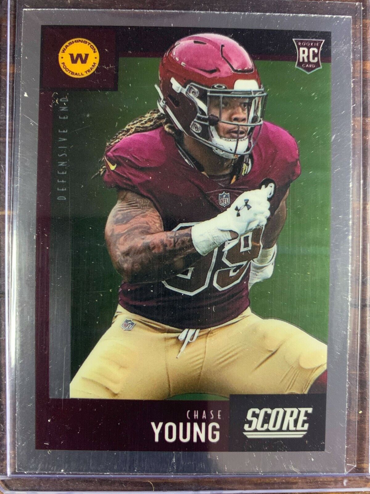 Washington Football Team Chase Young rookie jersey