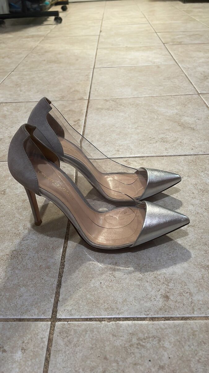 $815 Gianvito rossi plexi 100 silver size 36.5 | eBay $815 Gianvito rossi plexi 100 silver size 36.5 | eBay