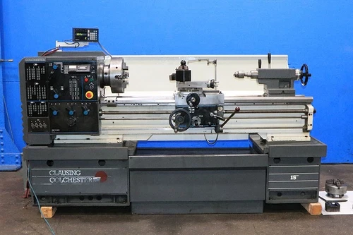 15" Swg 50" cc Clausing-Colchester 8031 VS "TRIUMPH" ENGINE LATHE, Inch/Metric,V