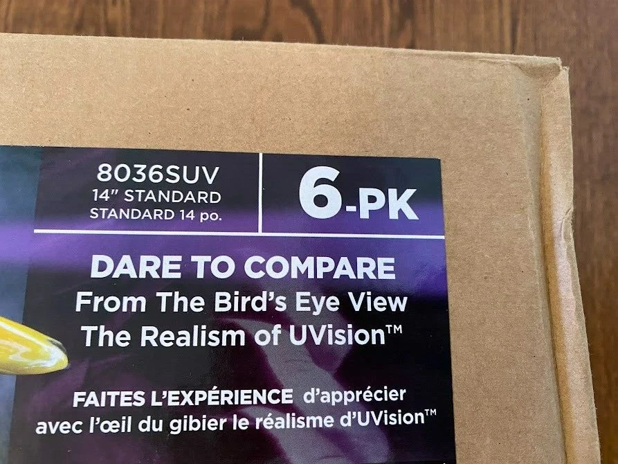 Flambeau Storm Front 2 - Duck Decoys Classic Mallard Floaters 6-Pack U-Vision - Image 2 of 4