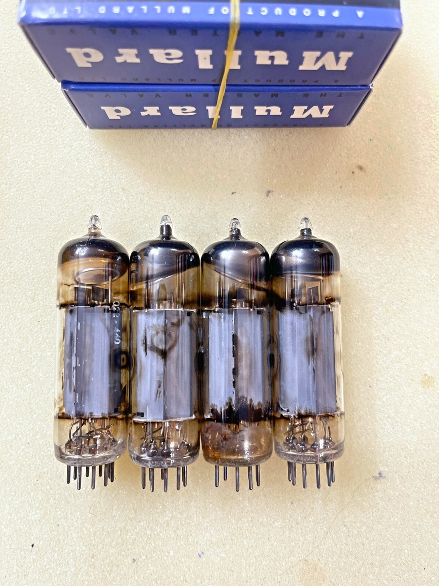 4本セット ムラード Mullard EL84 真空管 ロシア製 Mullard EL84 Quad
