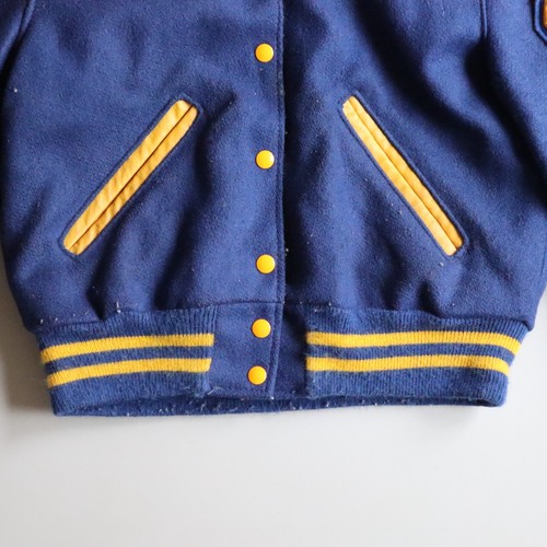 Vtg O'fallon Panthers Wool Sailor Cheerleader Varsity Jacket 18 Cheer Blue 1988 - Picture 4 of 9