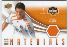  2010 Upper Deck WPS Materials #M-LL LUIS ANGEL LANDIN Game Used Jersey DYNAMO