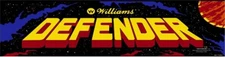 #737 (1) 6" Defender Williams Arcade Vintage Decal Sticker LAMINATED