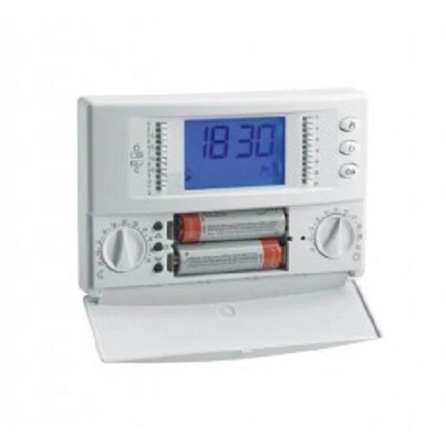 SEITRON FREETIME CRONOTERMOSTATO DIGITALE GIORNALIERO CALDO/FREDDO ART.TCD01B - Immagine 2 di 2