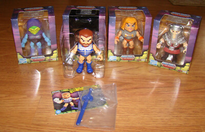 Masters of Universe He-Man Skeletor, Fisto, Ram-Man Action Vinyls Loyal Subjects