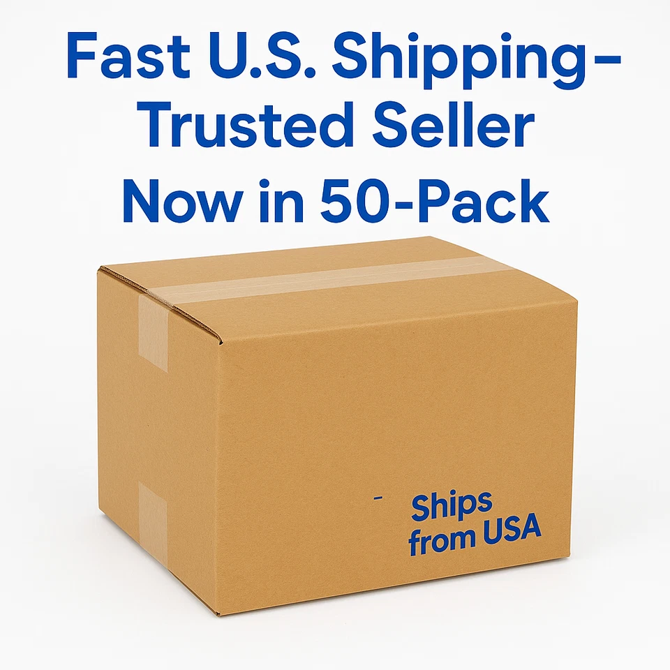 100 6x4x4 Shipping Boxes – Kraft Corrugated RSC Cardboard Mailers – - Image 4 of 4