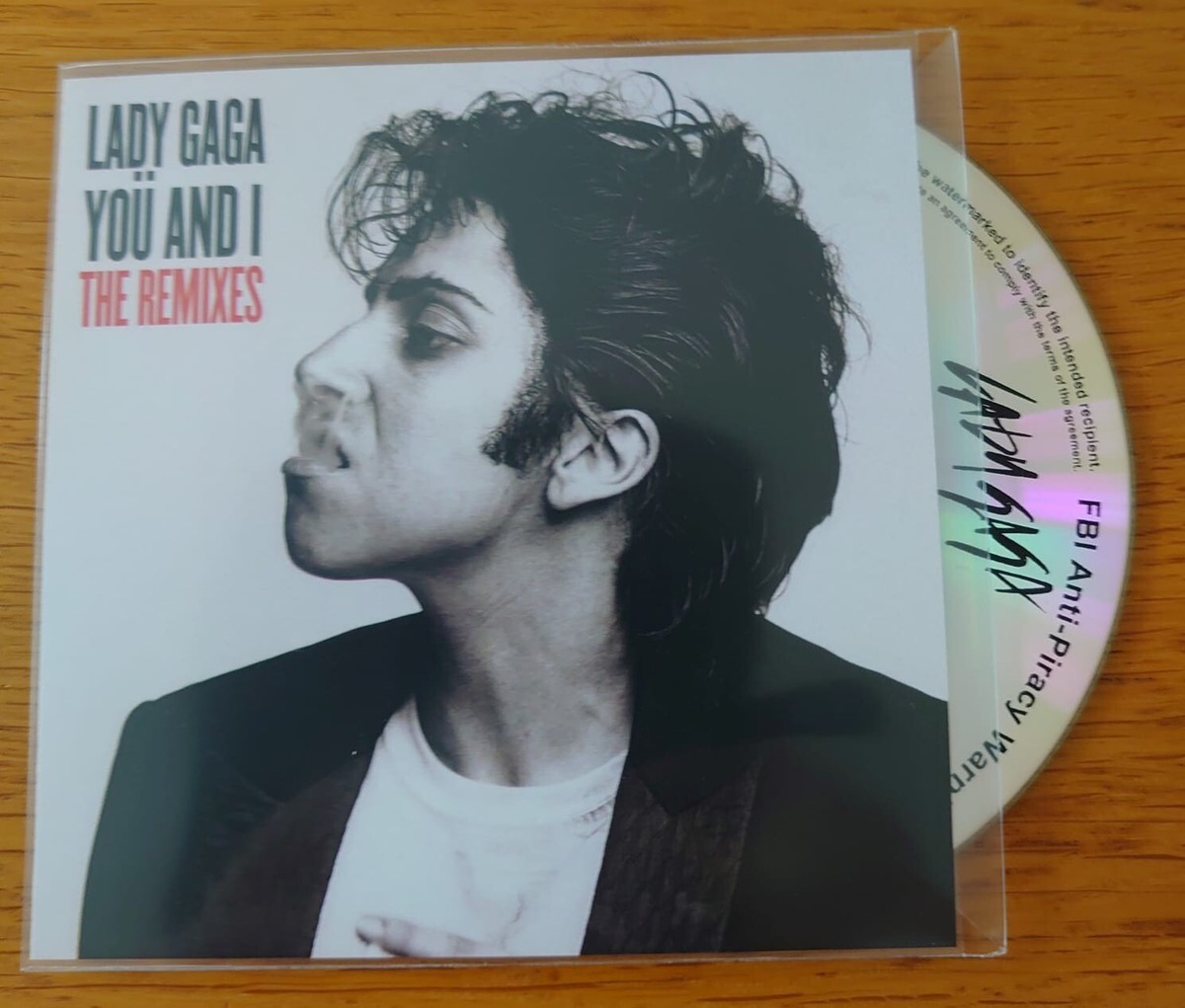 LADY GAGA - YOU AND I - MEGA RARE U.S 10 REMIX CD PROMO - MINT