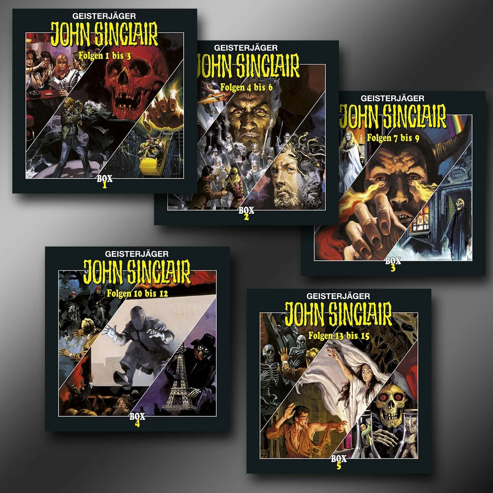 John Sinclair Starterpaket Folge 1 - 15 im Paket / 15 CD NEU - Bild 2 von 2