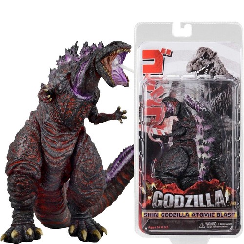 NEW Atomic Blast Shin Godzilla 2016 Movie 6" Action Figure 12" Head Tail Purple - Picture 1 of 7