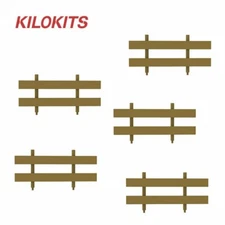 KILOKITS 1/35 Split Fence Plastic Model Building Kit Unpainted Accessories