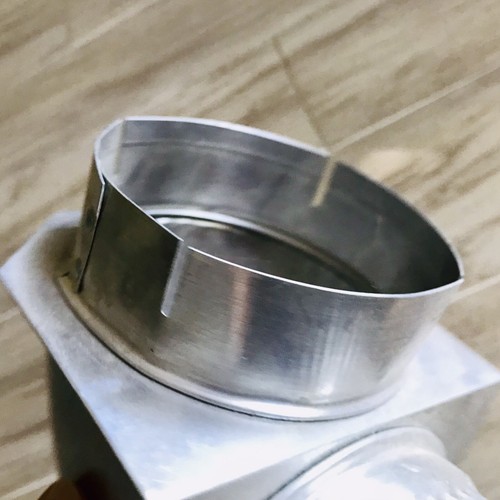 4" Aluminum Dryer Vent Close Elbow Elbow, Silver Color - Picture 4 of 12