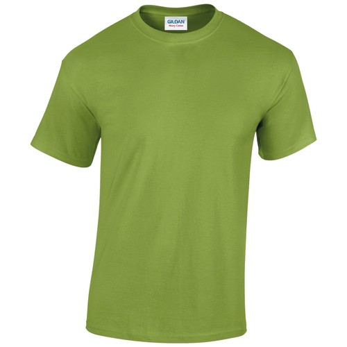 GILDAN - T-shirt uomo cotone pesante maglietta manica corta taglie forti XXL - 5XL cotone - Foto 162 di 341