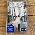 Oasis What’s The Story? Morning Glory Music Cassette 1995 Sony