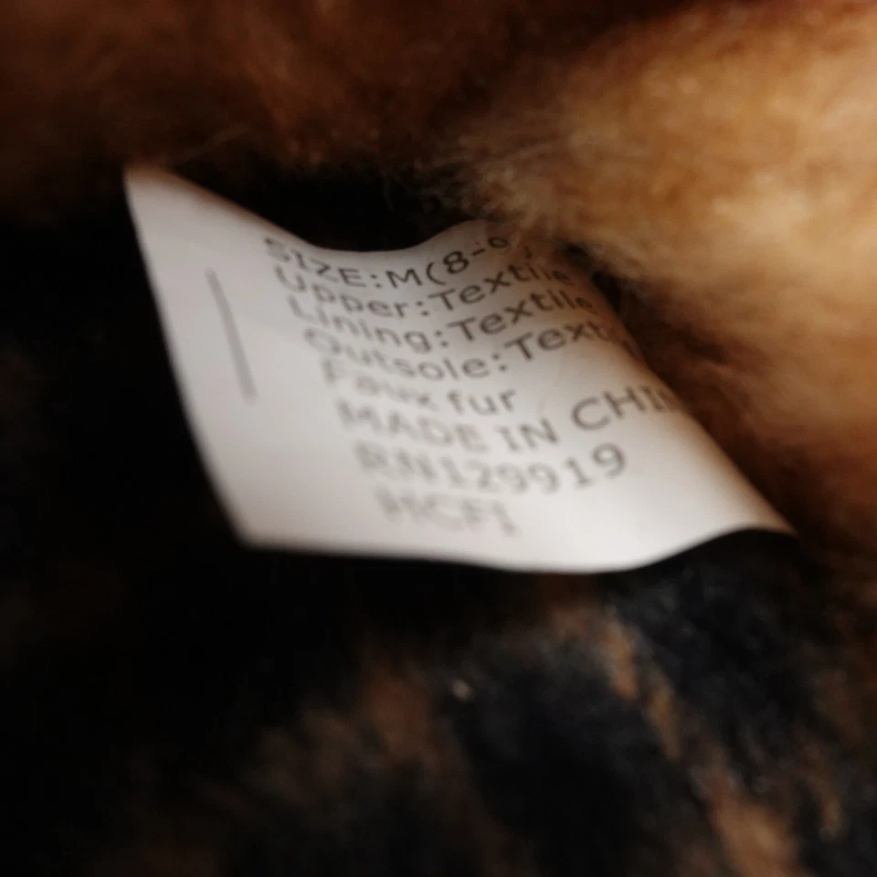 Size 8 Men's 32 Degrees Venetian Faux Leather Moccasin Slippers 71WT670049 Brown - Image 2 of 4