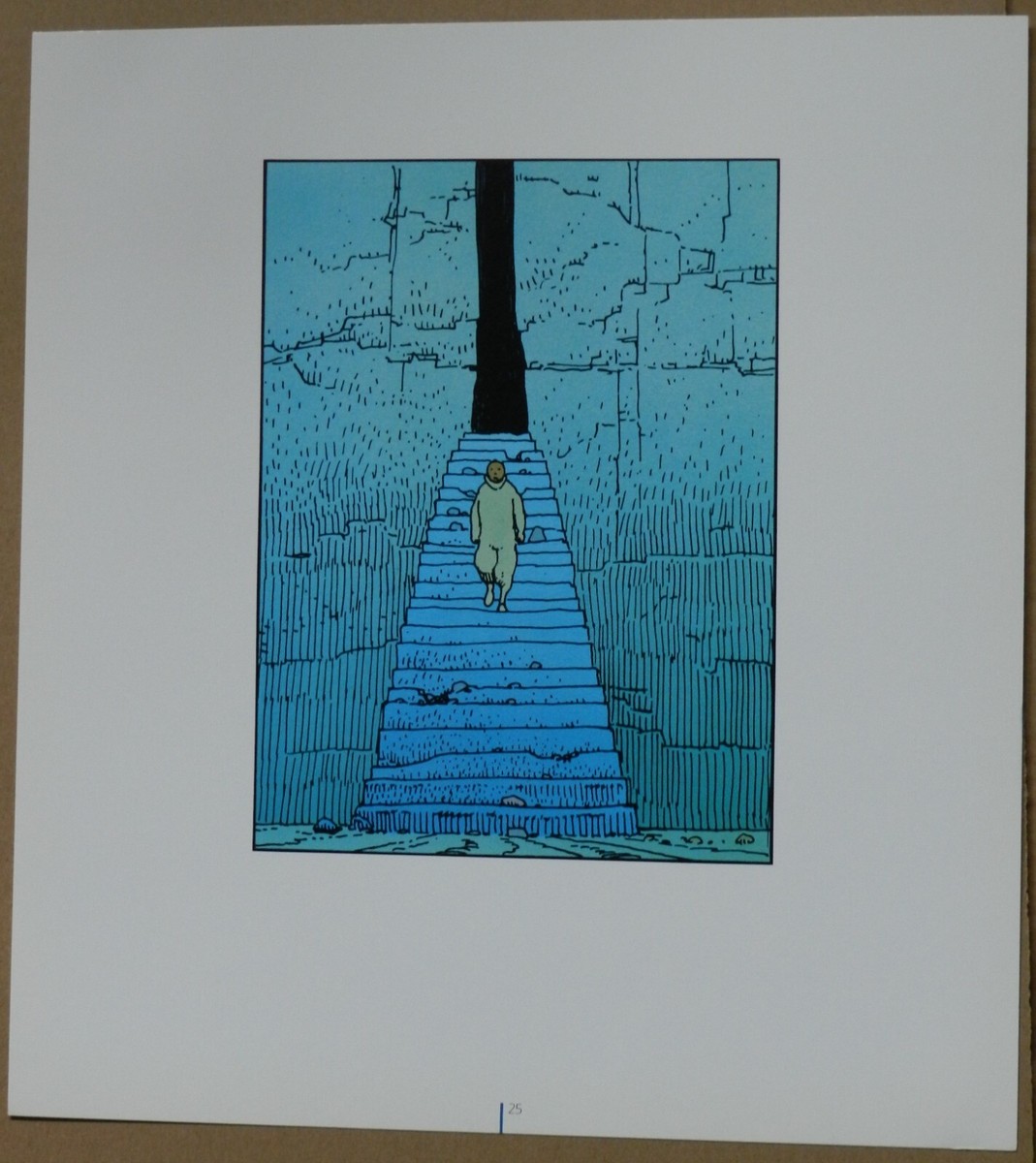 JEAN GIRAUD MOEBIUS 1984 SCREEN PRINT COLOR LITHOGRAPH ART PRINT