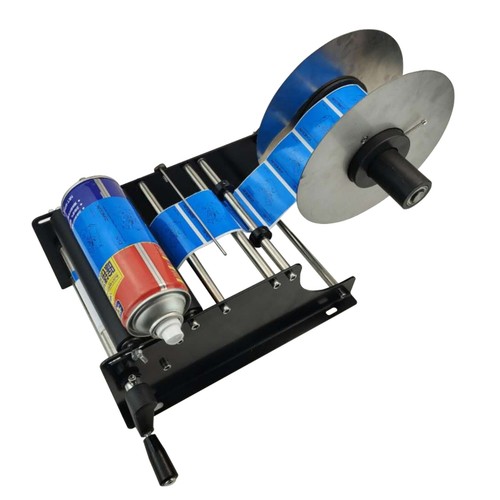Manual Round Bottle Labeling Labeler Label Dispenser Machine Packing Machine - Picture 5 of 7