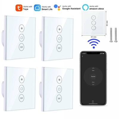 WIFI Alexa Rolladen Zeitschaltuhr Rolladenschalter Smart LED Jalousien Schalter·