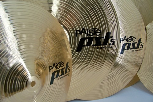 Paiste PST5 Rock Cymbal Set/Free 16" Rock Crash & 18" China W/Purchase/068FR1618 - Picture 3 of 6