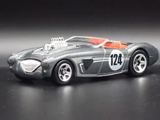 1953-1956 AUSTIN HEALEY ROADSTER CONVERTIBLE GRAY 1:64 SCALE DIECAST MODEL CAR