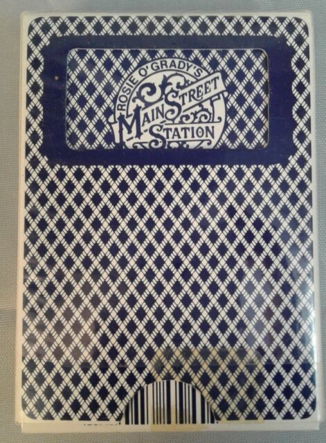 Rosie O'Grady Main Street Station Casino Vintage Las Vegas Playing Card Deck Rosie O'Grady Main Street Station Casino Vintage Las Vegas Playing Card Deck