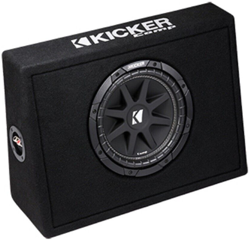 10-ДЮЙМОВЫЙ 25 СМ САБВУФЕР KICKER COMP 43TC104 В ТОНКОПРОФИЛЬНОМ КОРПУСЕ 4 ОМ 23990₽