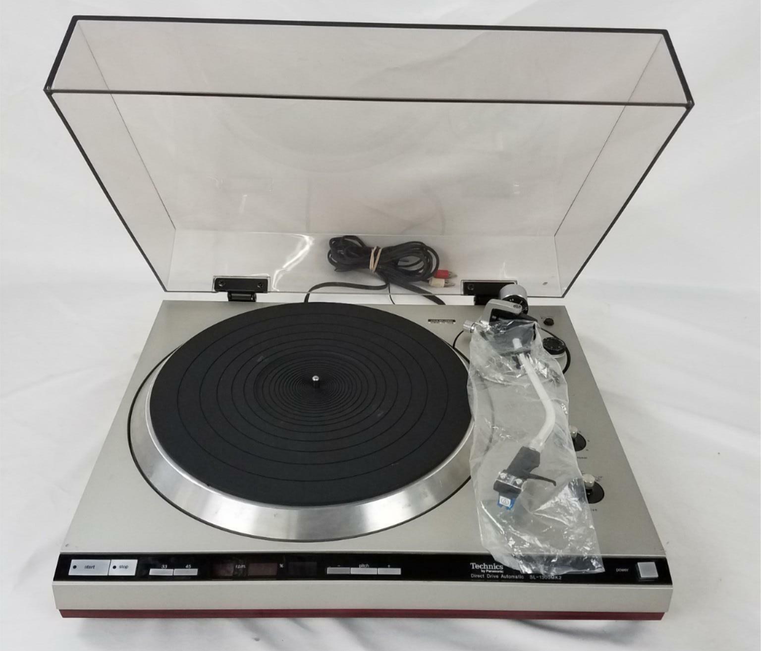 Image 1 - Technics-SL-1300MKZ-Fully-Automatic-Direct-Drive-Turntable-1975-1978-Vintage