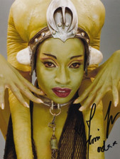 FEMI TAYLOR signed Autogramm 20x25cm STAR WARS in Person autograph COA OOLA
