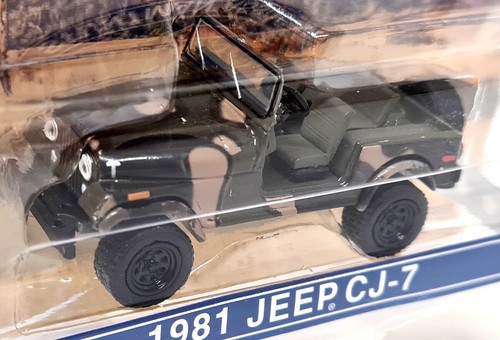 Greenlight 1/64 1981 Jeep CJ-7 The Fall Guy Stuntman Diecast Model Car