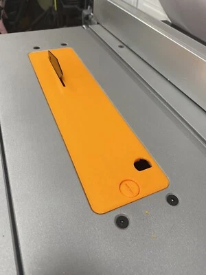 Evolution rage5s zero clearance insert