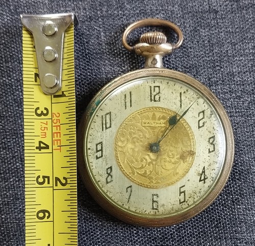 Vintage Waltham Grade 620 15J Gold Filled SCEPTER Case Taschenuhr - FOR PARTS - Bild 7 von 24