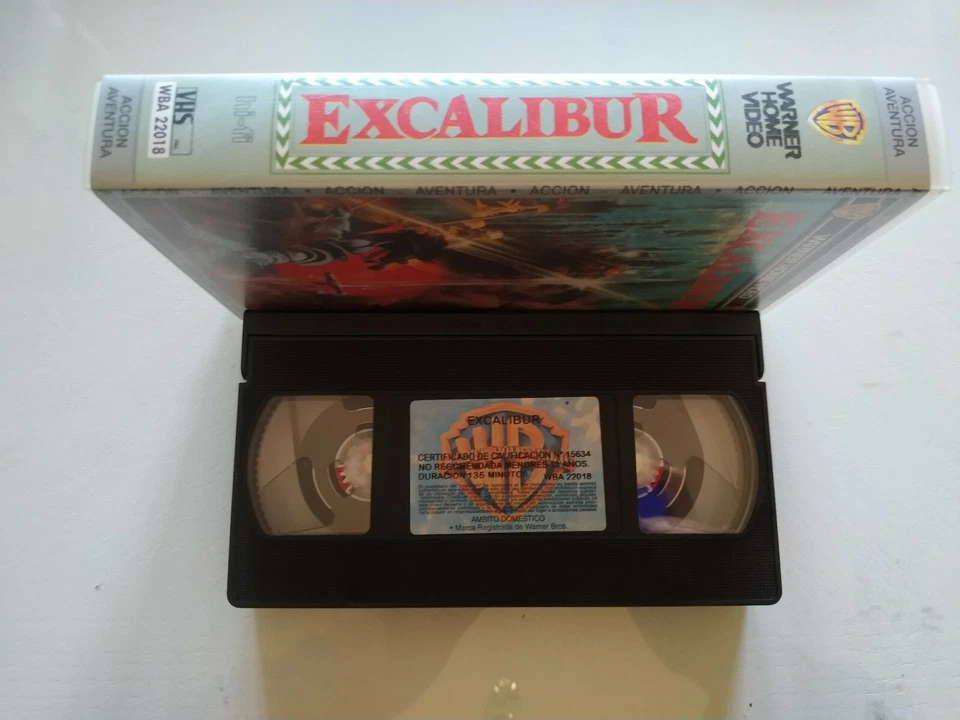 Excalibur John Boorman 1992 - VHS Cinta Spagnolo - Immagine 4 di 4