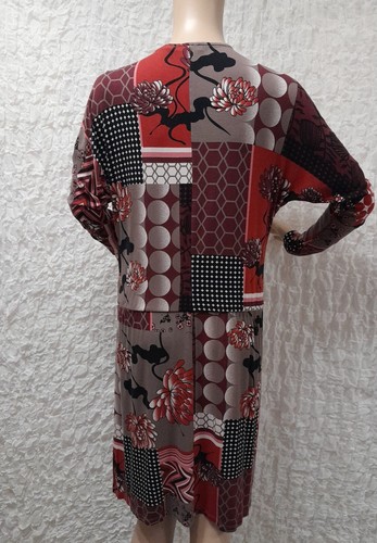 RBF16/Robe La Redoute Haut Cache haute qualité Coeur Bas Porte Feuille Patchwork De Tissus