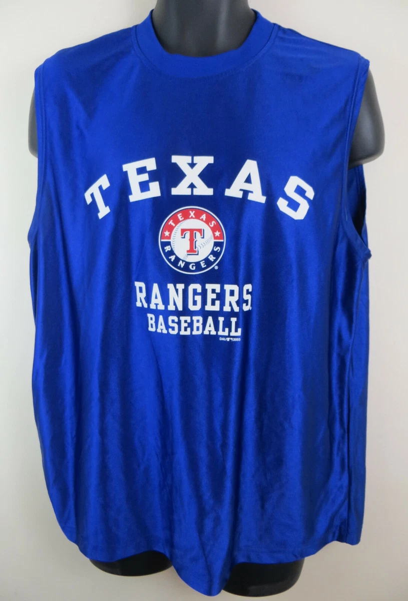 Texas rangers sleeveless jerseys 2025