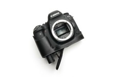 Genuine Real Leather Half Camera Case Bag Cover for Canon EOS 6D Mark II 6D2