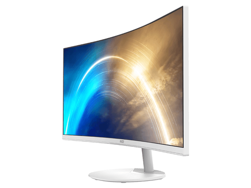 MSI PRO MP341CQW 34" UWQHD VA 21:9 100Hz Curved Business Monitor - White PRO MP3 - Picture 3 of 5