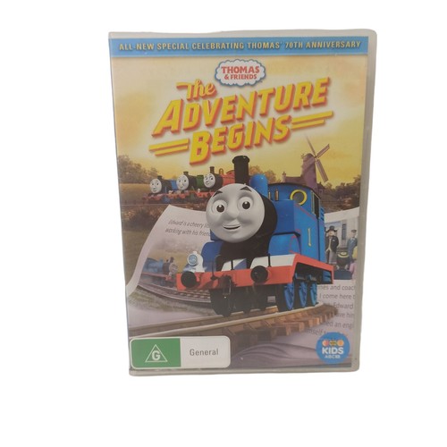Thomas & Friends The Adventure Begins DVD Children Kids Family Animation Trains