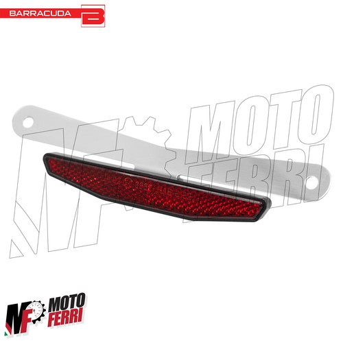 MF4506 Catadritto catarifrangente per Portatarga Moto Barracuda Universale - Foto 6 di 6