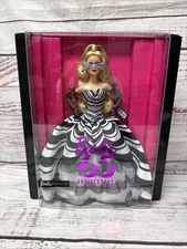 Barbie Signature 65th Anniversary Doll Blonde Hair #HRM59 NEW in SHIPPER BOX